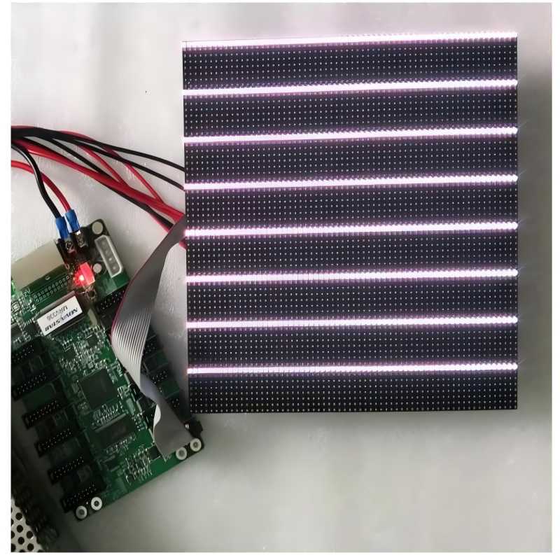 P3 indoor led module lighting effect